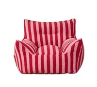 K5d1P9m7 Fauteuil Sac Pouf de Coin Lecture for Chambre, canapé Paresseux Simple, Balcon et à Coucher, Fauteuil inclinable Loisirs(Red)