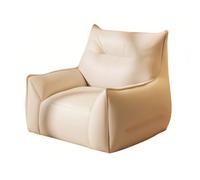 K5d1P9m7 Fauteuil Sac Pouf Paresseux, canapé inclinable Simple, for Chambre à Coucher, Balcon et Tatami(Blanc)