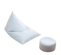 K5d1P9m7 Fauteuil Sac Pouf Simple, canapé Paresseux, Petit Appartement, Chaise de Sol for Salon, Longue(Blue,Grand)