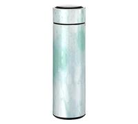 KAAVIYO Art d'encre De Marbre Vert Thermos Café Isolée sous Vide Isothermes en Acier Inoxydable Bouteille d'eau Isotherme Tasse