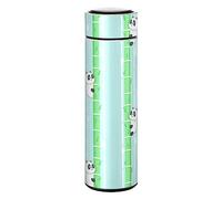 KAAVIYO Mignon Petit Panda Vert Thermos Café Isolée sous Vide Isothermes en Acier Inoxydable Bouteille d'eau Isotherme Tasse
