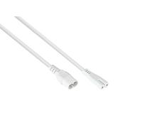 Kabelmeister Rallonge Euro fiche C8 vers femelle C7/Euro 8 Blanc 0,5 m