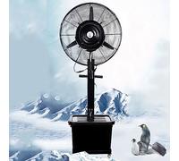 KaBuea Ventilateur sur pied brumisateur grand format, oscillation à 180°, 3 vitesses, réservoir indépendant de 45 L (11,8 gal) pour terrasse et restaurant(One Color,81cm/31.9in)
