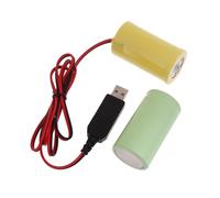 KACCDE Convertisseur de puissance 3 V LR20 D - Éliminateurs de batterie - Remplace 2 piles 1,5 V - Taille D - Pour télécommande, lampe torche, lampes LED