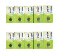 KACCDE Lot de 10/5 piles bouton CR927 3 V au lithium, 10, C | Batteries au lithium pour appareils à faible puissance tels que les montres et les calculatrices assurant une alimentation