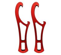 KACCDE Outil professionnel d'économie de flamme double minuscule clés ultraportables Plan Puissant outil de crise de construction en aluminium pour pompiers