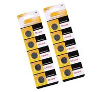 KACCDE Piles bouton CR1616 CR1620 CR1625 CR1632 au lithium 3 V pour une utilisation longue durée dans la batterie électronique de voiture à distance de faible puissance