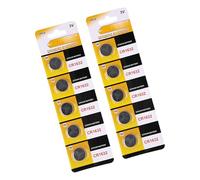 KACCDE Piles bouton CR1616 CR1620 CR1625 CR1632 au lithium 3 V pour une utilisation longue durée dans la batterie électronique de voiture à distance de faible puissance