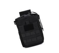 KACCDE Pochettes à outils fonctionnelles en tissu Oxford résistant à l'eau pour outils et fournitures d'urgence, sac fin pliable