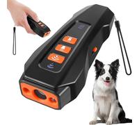 kacylzom Anti Aboiement Chien Répulsif à Ultrasons Chien - Antibell Appareil Anti Aboiement Chien Ultrason Puissant Réglable 3 Fréquences Arrêt 10M Portée avec Lampe de Poche