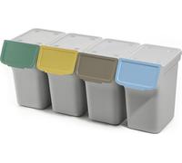 KADAX 4x poubelles 20 L Poubelles pour le tri des cendres