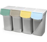 KADAX 4x poubelles 25 L Poubelles pour séparer les cendriers