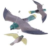 KADAX Anti-Oiseaux en Plastique Professionnel, crécerelle Artificielle, répulsif pour Oiseaux, répulsif pour Pigeons, répulsif pour Pigeons, antiparasitaire Naturel