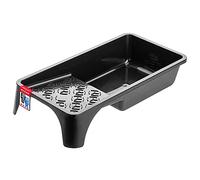 KADAX Bac à Peinture en Plastique, Bol de Peinture pour Peinture Murale, bac à Peinture avec Petite poignée, Accessoire de Peinture, Fournitures de Peinture, Plateau de Peinture (1, Noir)
