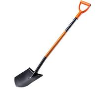 KADAX bêche, L : 125 cm, bêche de Jardinier, Pelle de Jardin avec Manche en Acier, Pelle, Pelle de Tombe, bêche de Tombe pour Jardin, bêche de Plantation, bêche de Jardin avec Manche métallique