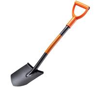 KADAX bêche Pointue, bêche de Pionnier, bêche de Jardinier avec poignée en D, Pelle de Jardin, Pelle avec Manche en métal, Pelle de creusement, bêche de creusement pour Le Jardin, bêche de Jardin