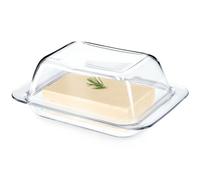 KADAX Beurrier en Plastique avec Couvercle, Élégant Récipient pour Conserver et Servir Votre Beurre avec Style et Praticité (Rectangulaire)