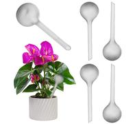 KADAX Boules d'arrosage 400 ml pour plantes, lot de 4, arrosage automatique des plantes, arrosage des plantes d'intérieur, réservoir d'eau en plastique (noir)