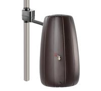 KADAX Citerne 200L, réservoir d'eau de pluie avec récupérateur et robinet, résistant au gel, tonneau à eau de pluie en plastique, réservoir d'eau de pluie pour jardin (Moka)