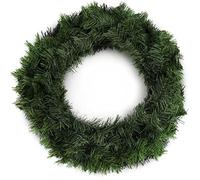 KADAX Couronne de Noël en PVC, pour porte et table, Avent, artificielle, 45 cm