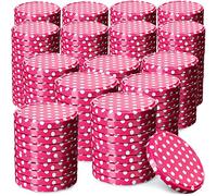 KADAX Couvercle à vis fi82 mm x 200 pcs, Couvercle twist-off Ensemble en métal, Couvercle de rechange pour bocaux, Couvercle avec 6 crans d'encliquetage pour bocaux droits et bocaux de conserve