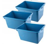 KADAX Cube de peinture plastique, seau à eau, seau de nettoyage 12 L,...
