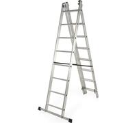 KADAX échelle multifonctionnelle " Holem ", échelle multifonctionnelle en aluminium, échelle jusqu'à 150 kg, 8 marches