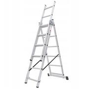 KADAX échelle multifonctionnelle " Holem ", échelle multifonctionnelle en aluminium, échelle jusqu'à 150 kg, 6 marches