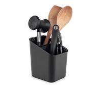 KADAX Égouttoir à Couverts, Panier de Drainage, Organisateur et Support Pour Égoutter les Couverts, Boîte de Vidange (Noir)