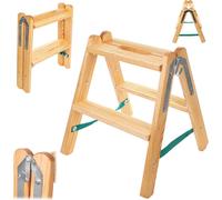KADAX Escabeau en bois double face DS 2x2