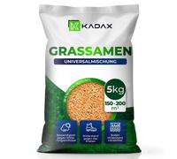 KADAX Graines de gazon, 200 m2, semences de gazon, herbe universelle, mélange de gazon, graines de gazon