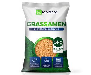 KADAX Graines de gazon, 200 m2, semences de gazon, herbe universelle, mélange de gazon, graines de gazon