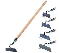 KADAX Houe Serfouette de Jardin pour Aérer et Désherber Le Sol pour Jardin Feuille en Métal Accessoire de Jardin Herbeuse pour Enlever les mauvaises herbes Cultivateur (Largeur de Travail 14 cm, avec