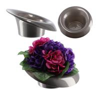 KADAX Ikebana en plastique, pot de fleurs, bol de fleurs, tordu