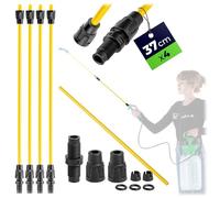 KADAX Lot de 4 Tuyau d'extension 37 cm pour Lance de pulvérisateur, Extension pour Lance, Accessoires pour pulvérisateur à Pression, pulvérisateur & arrosoir de Jardin, pièces de Rechange