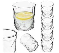 KADAX Lot de 4 verres à eau, à cocktail, à jus, à jus, à eau et cocktails, 330 ml