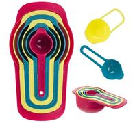 KADAX Lot de 6 cuillères doseuses pour la cuisson et la cuisson - Doseur pour la cuisine - En plastique - Passe au lave-vaisselle
