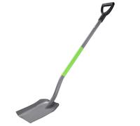 KADAX Pelle à Sable pour Travaux de Construction et Jardinage - Outil Robuste avec Poignée en D et Manche en Acier (Vert/Gris)