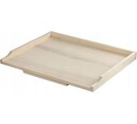 KADAX Planche à pâtisserie, Planche à pâtisserie en bois de peuplier de haute qualité, Planche à pâtisserie traditionnelle pour pâtes, gâteaux, raviolis (simple face, 60x80cm)
