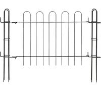 KADAX Portail de jardin pour clôture, métal, Classic Panel, 72 cm Jardin