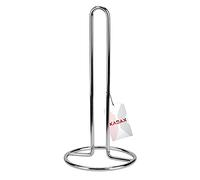 KADAX Porte-Rouleau d'Essuie-Tout en Acier INOX, Support de Cuisine au Design Raffiné pour Rouleau de Essuie Tout, Accessoire Pratique pour la Maison (Argent)