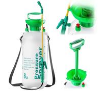 KADAX Pulvérisateur à pression 8 litres - Pulvérisateur à pression avec lance, pulvérisateur de jardin, pulvérisateur de plantes pour jardin et serre, flacon pulvérisateur à pompe, pulvérisateur