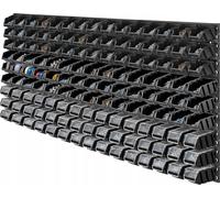 KADAX Rayonnage mural pour outils Grand, 174x78cm Système de stockage en plastique robuste