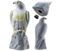 KADAX Répulsif pour Oiseaux en Plastique, Faucon réaliste, Oiseau de rapaction, Oiseau prédateur factice, répulsif Contre Les Oiseaux, Anti-Pigeons, Lutte Contre Les nuisibles Naturel