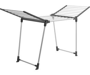 KADAX Séchoir à linge "Egen", longueur de séchage 15m, revêtement par poudre Séchoir pliable avec 2 ailes