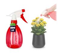 KADAX Seringue pour Plantes en Plastique, 0,5l, Flacon pulvérisateur, atomiseur, pulvérisateur, pour Cuisine, Salle de Bain, Eau, pulvérisateur, pulvérisateur d'eau à gâchette (Rouge)