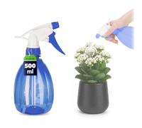 KADAX Seringue pour Plantes en Plastique, 0,5l, Flacon pulvérisateur, atomiseur, pulvérisateur, pour Cuisine, Salle de Bain, Eau, pulvérisateur, pulvérisateur d'eau à gâchette (Bleu)