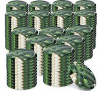 KADAX Set de couvercles de bocaux en métal "Virbo", avec 6 dents d'encliquetage, cornichons 2, 82 mm, 200 pièces
