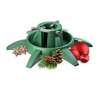 KADAX Support d'arbre de Noël avec réservoir d'eau, Moderne en Plastique Robuste pour Arbres, différentes Tailles (Hauteur d'arbre jusqu'à 3,3 m)
