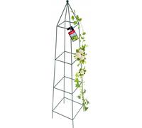 KADAX Support pour plantes grimpantes, obélisque en acier, sur pied, obélisque, tour pour plantes grimpantes, pour le jardin